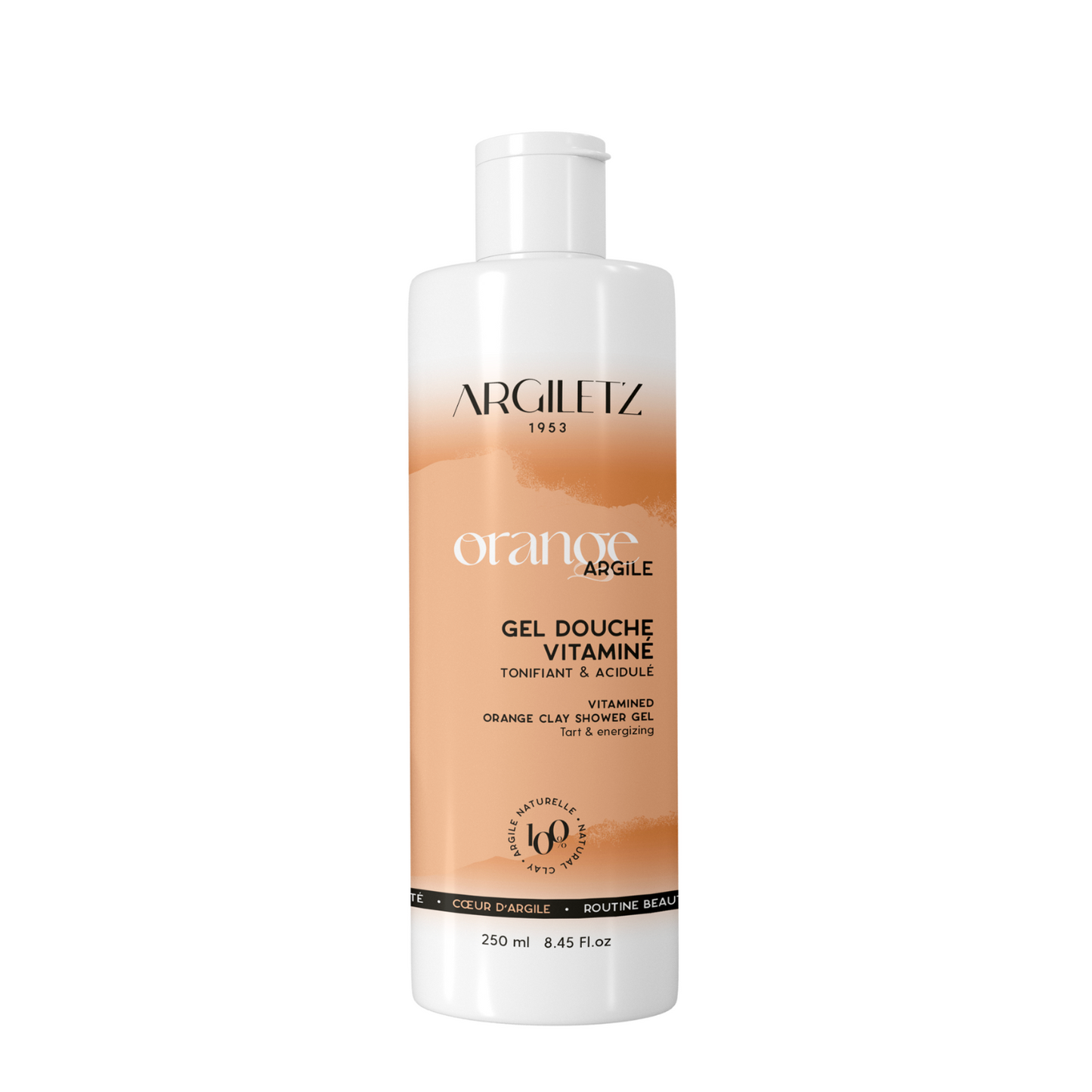 Gel Douche Vitaminé - Argile Orange (250 Ml)