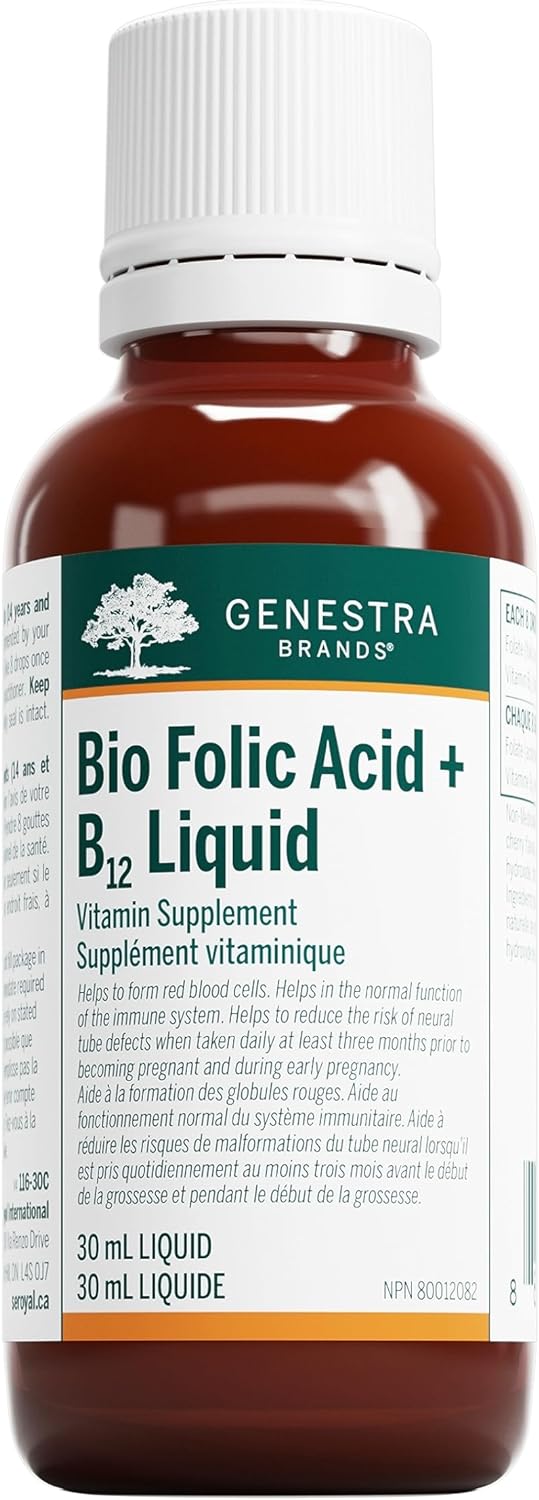 Bio Folic Acid + B12 Liquid (30 Ml)