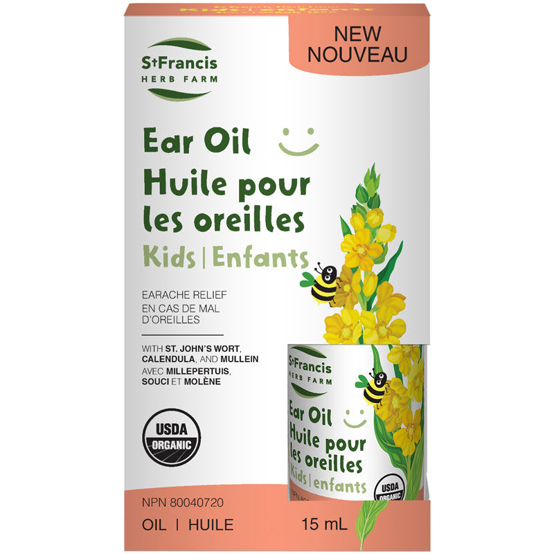 Huile Pour Les Oreilles Enfants Nouveau (15ml)