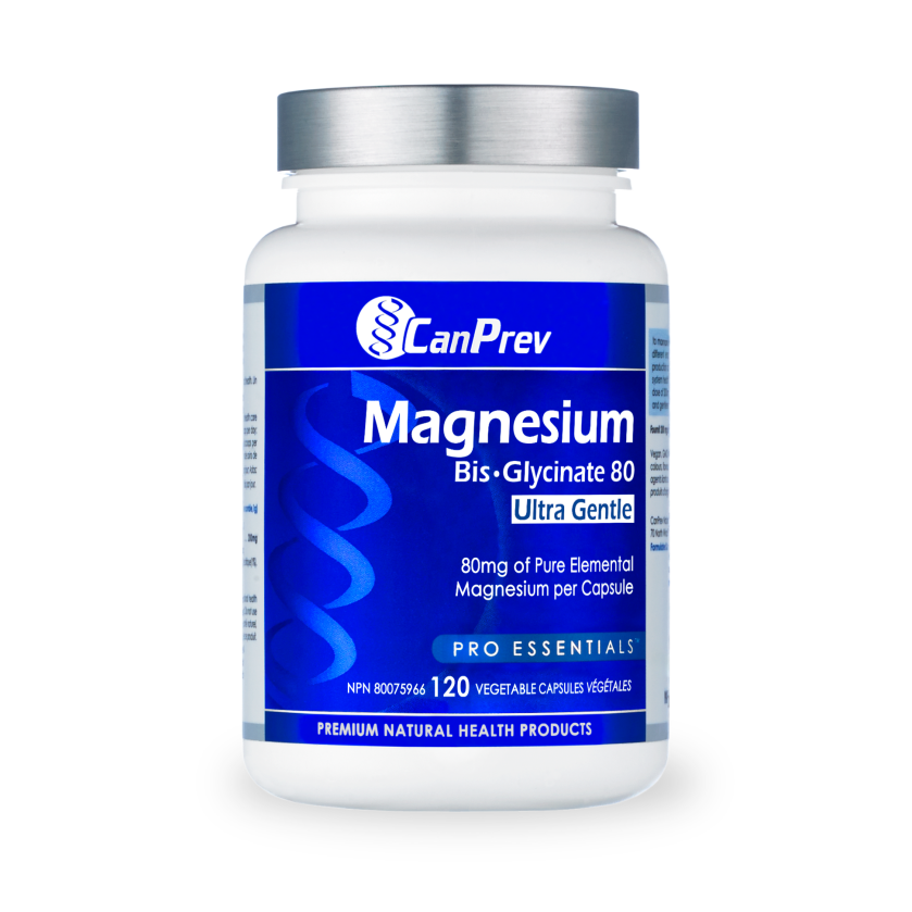 Magnesium Bis·glycinate 80 Ultra Gentle (120 Vcaps)