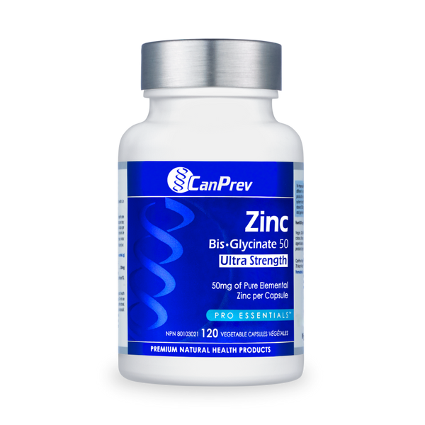 Zinc Bis·glycinate 50 Ultra Strength (120 Vcaps)