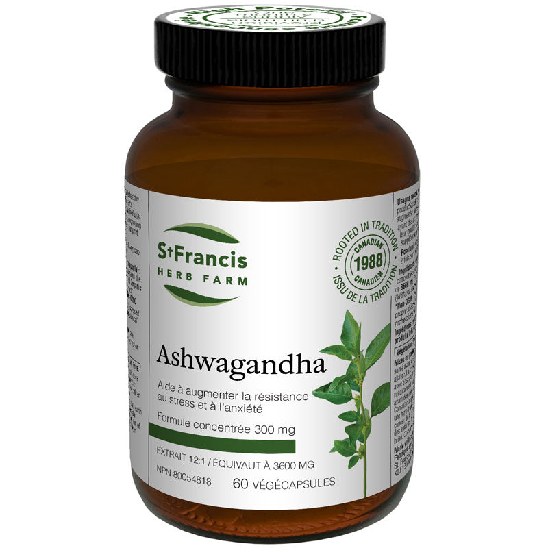 Ashwagandha Végécaps (extrait 12:1) (60 Caps)