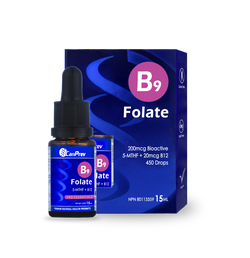 B9 Folate 200mcg Drops (15ml)