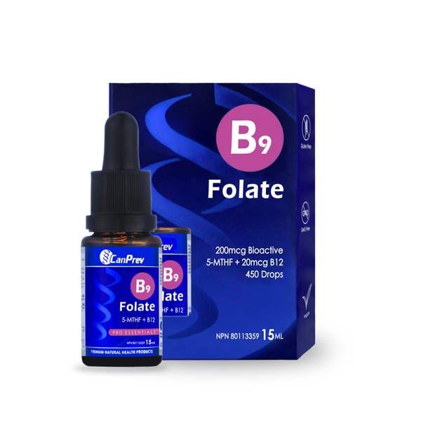 B9 Folate 200mcg Drops (15ml)