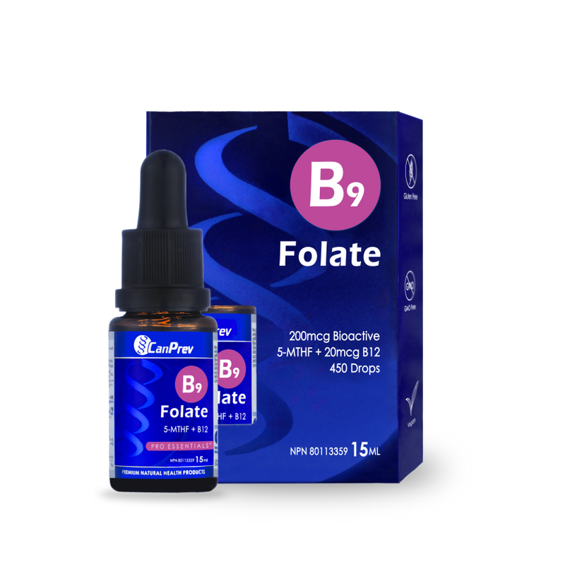 B9 Folate 200mcg Drops (15ml)