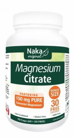 Citrate De Magnésium150mg (90 Caps)