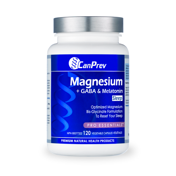 Magnesium Sleep + Gaba & Melatonin (120 Vcaps)