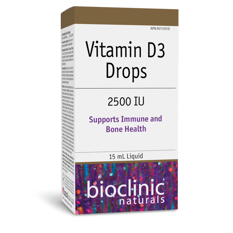 Vitamin D3 Drops · 2500 Iu (15ml)