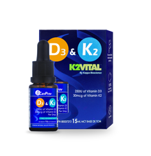 D3 & K2 Drops - MCT Base (15ml)