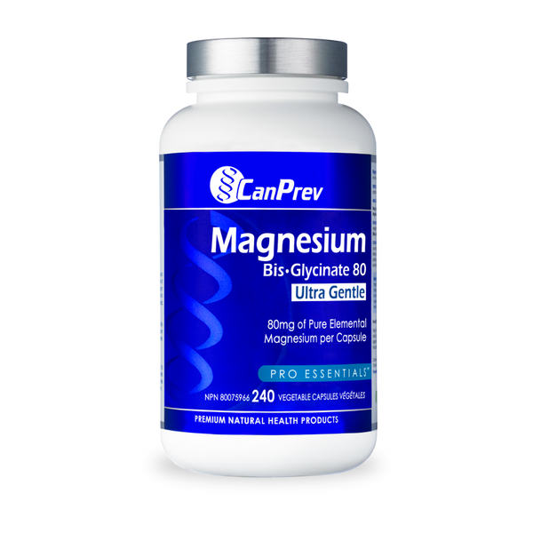 Magnesium Bis·glycinate 80 Ultra Gentle (240 Vcaps)