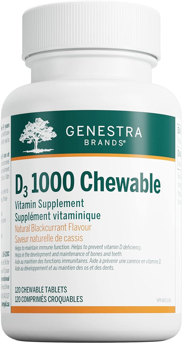 D3  1000 Chewable (120 Co)