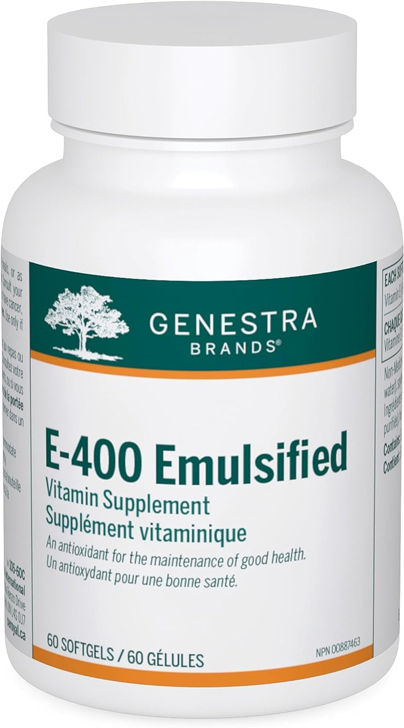 E-400 Emulsified (60 Caps)