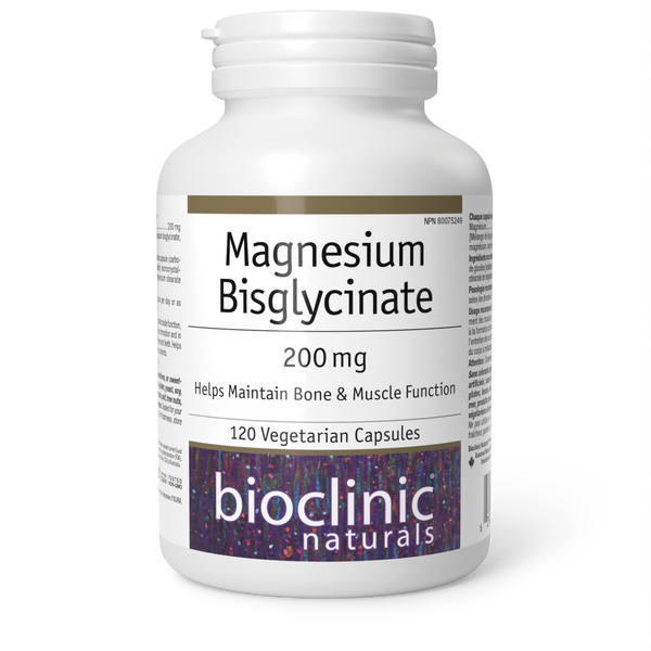 Magnesium Bisglycinate 200 Mg (120 Vcaps)