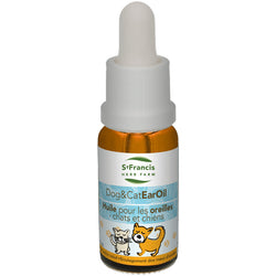 Huile De Soins D'oreilles - Chiens Et Chats (15ml)