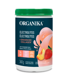 Électrolytes + Collagène-pêches Et Fraises (360g)
