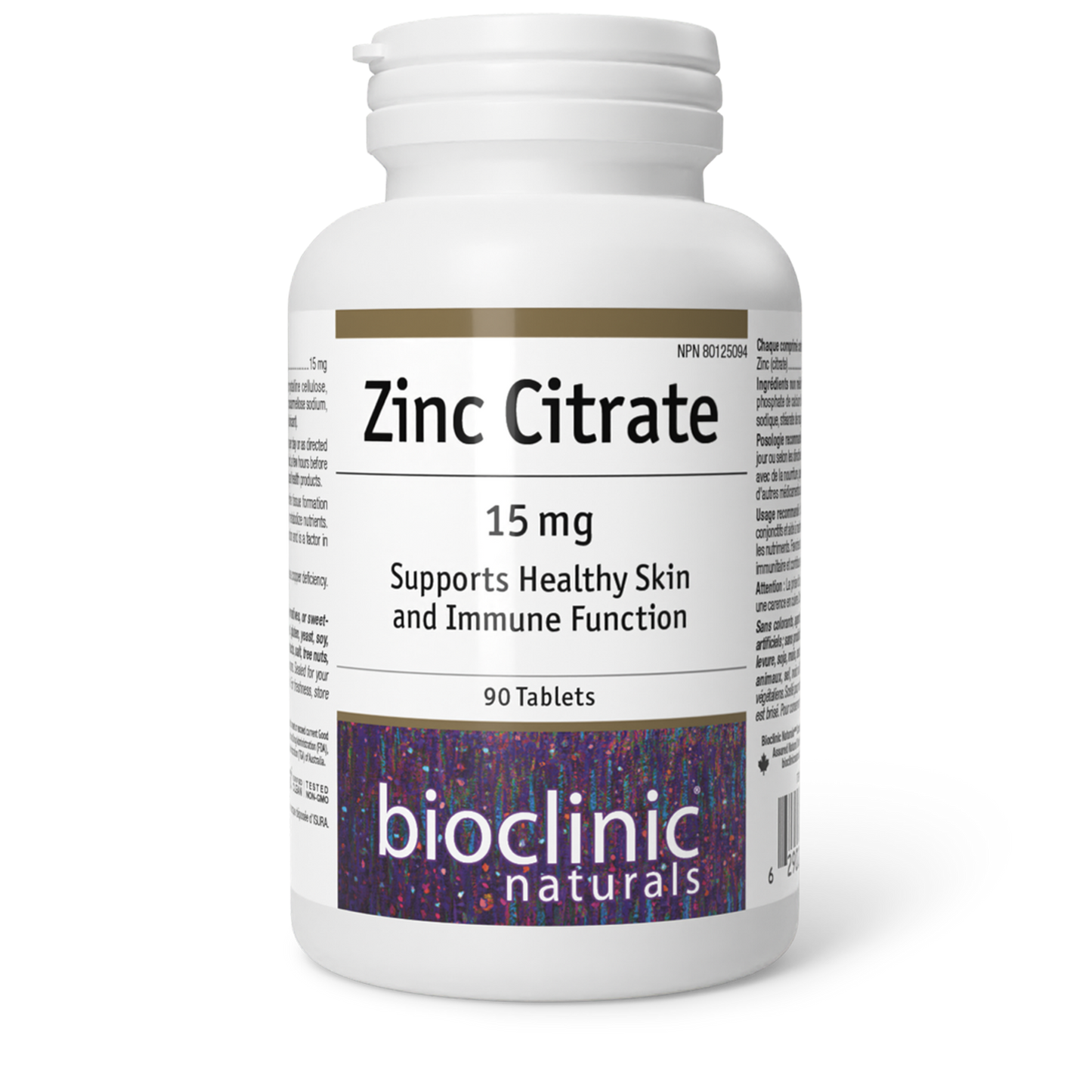 Zinc Citrate 15mg (90 Cos)