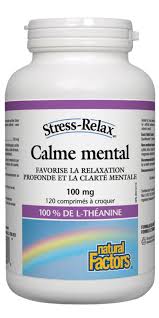 Calme Mental 100mg L-théanine (60 Cos Á Croquer)