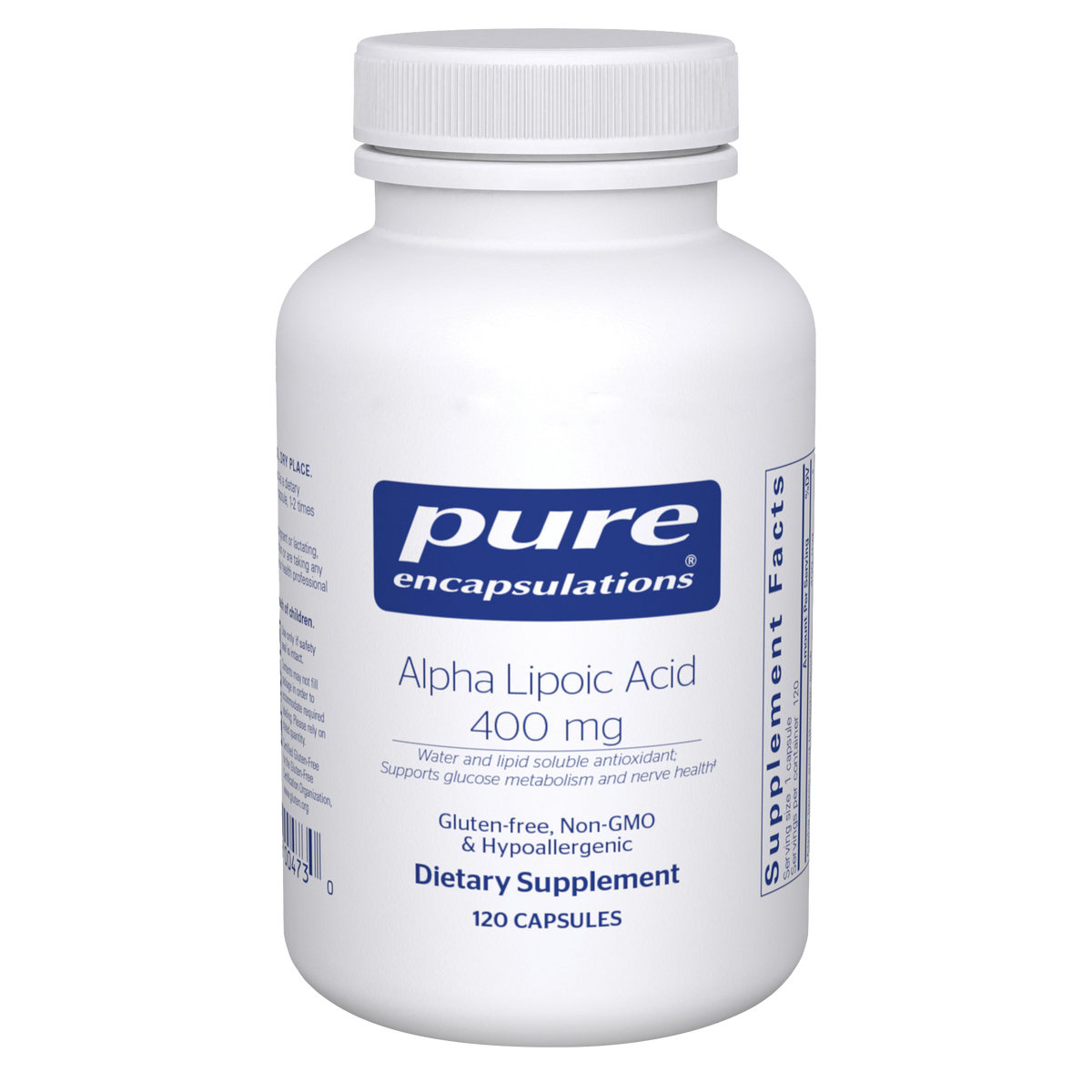 Alpha Lipoic Acid 400 Mg (60 Caps)