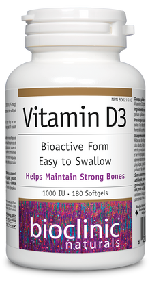 Vitamin D3 · 1000 Iu (180 Gel)