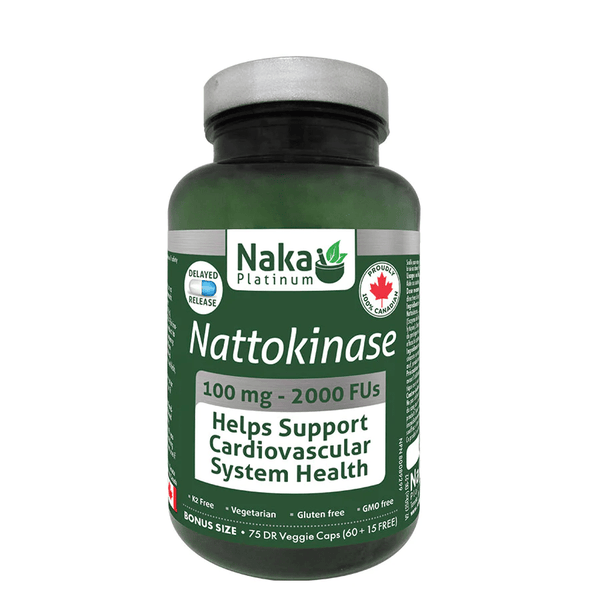 Nattokinase 100mg Bonus (60+15 Vcaps)