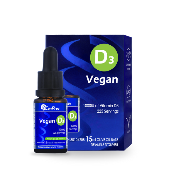 D3 Drops 1000iu - Vegan (15ml)