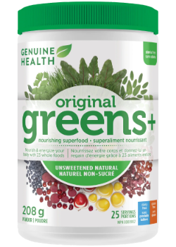 Greens + Original Non Sucré (208g)