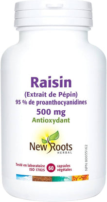 Extrait De Pepins De Raisin 500mg (60caps)