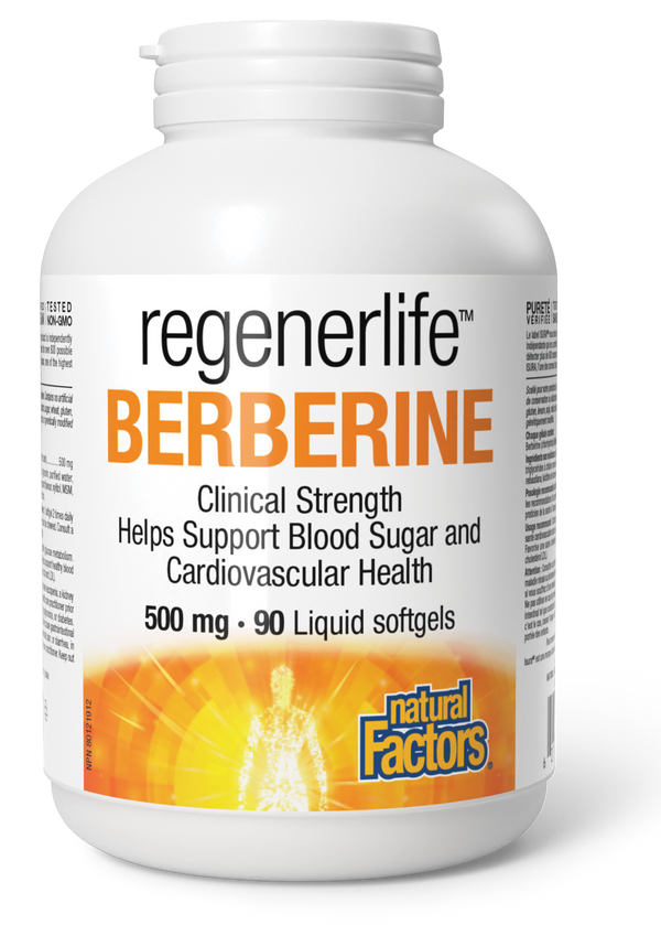 Regenerlife Berberine 500mg (90 Caps)