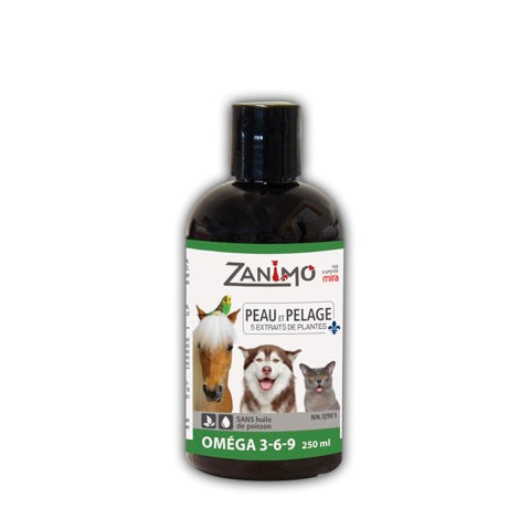 Zanimo Peau Et Pelage Omega 3-6-9 (250ml)