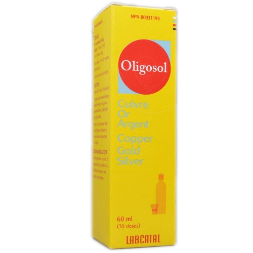 Cuivre-or-argent Oligosol (60ml)