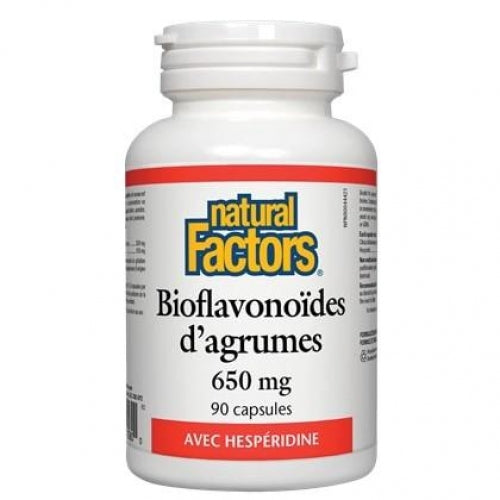 Bioflavonoïdes D'agrumes 650mg (90 Caps)