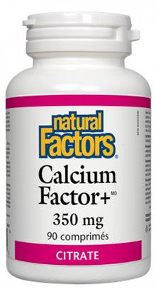 Calcium Factor+ 350mg Citrate (90 Cos)