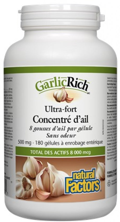 Concentré D'ail Ultra Fort 500mg (90 Gélules)