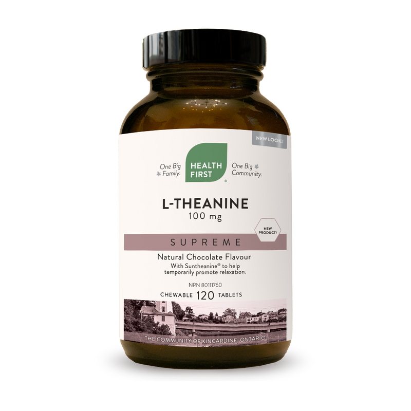 L-théanine Suprême 100mg (120 Cos Á Croquer)