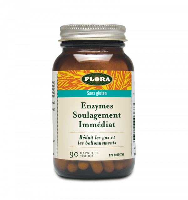 Enzymes Soulagement Immédiat (90 Caps)