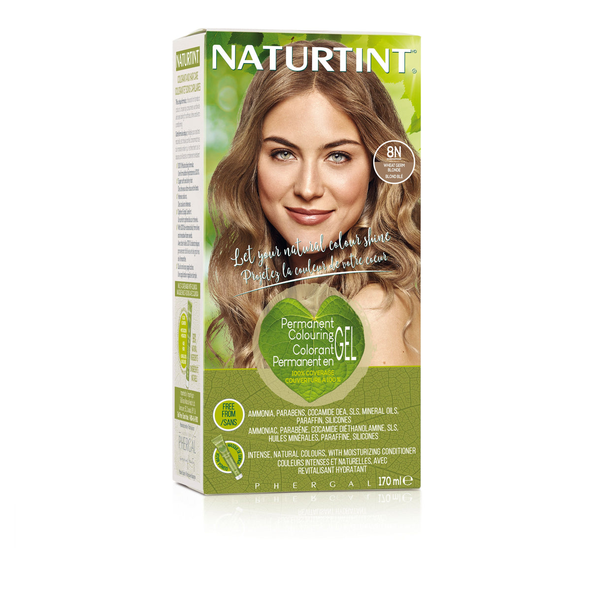 8N Wheat Blonde Hair Dye (170ml)