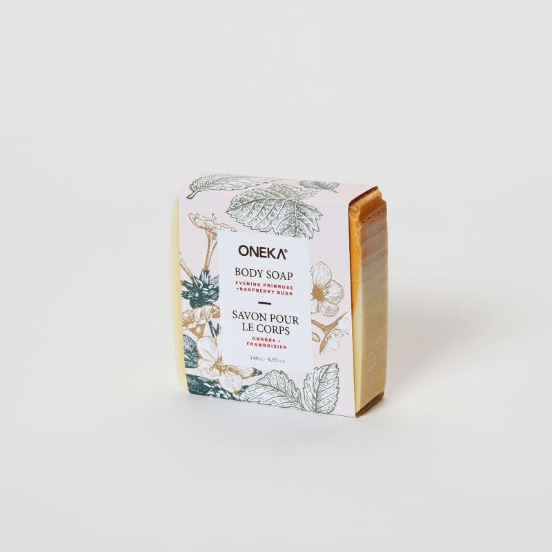 Savon Pour Le Corps Onagre Framboisier (140g)