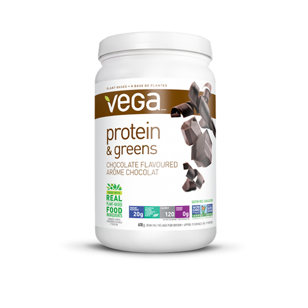 Vega Protéines & Légumes Verts Chocolat (618g)cs