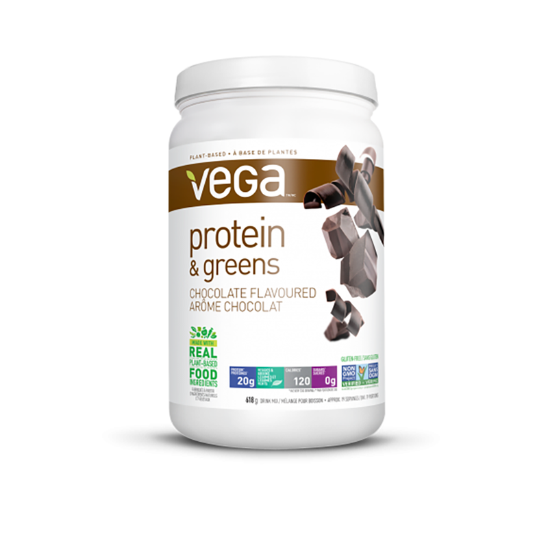 Vega Protéines & Légumes Verts Chocolat (618g)cs