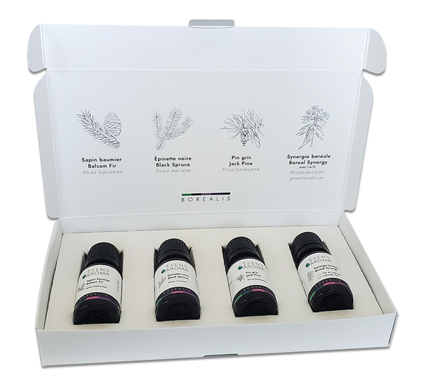 Coffret Huiles Essentielles Borealis (4x10ml)