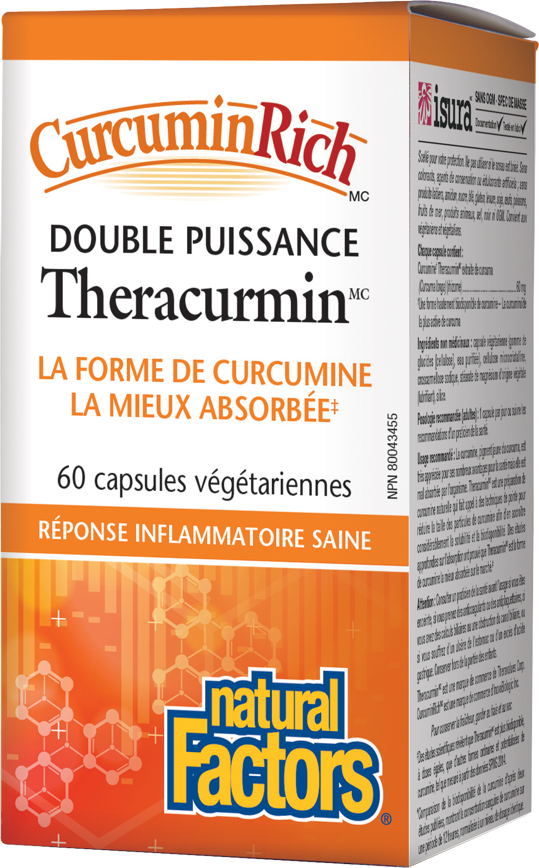 Theracurmin Double Strength 60mg (60 Capsules)