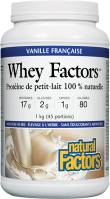 Whey Factors Vanille (1kg)cs